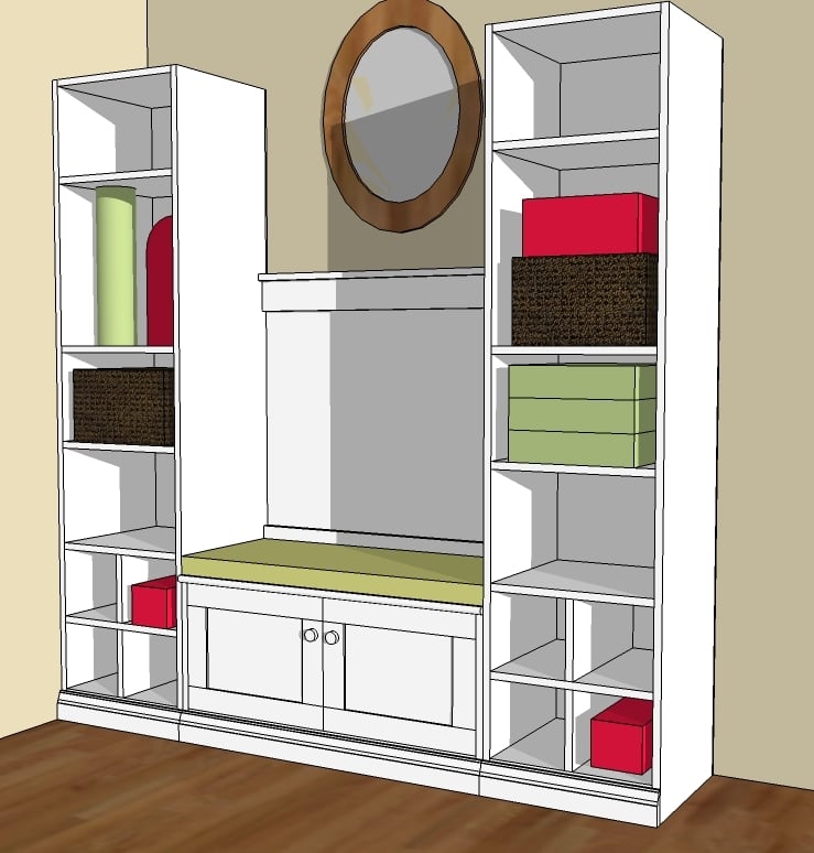 Wood Project Ideas Buy Mudroom bench plans free
